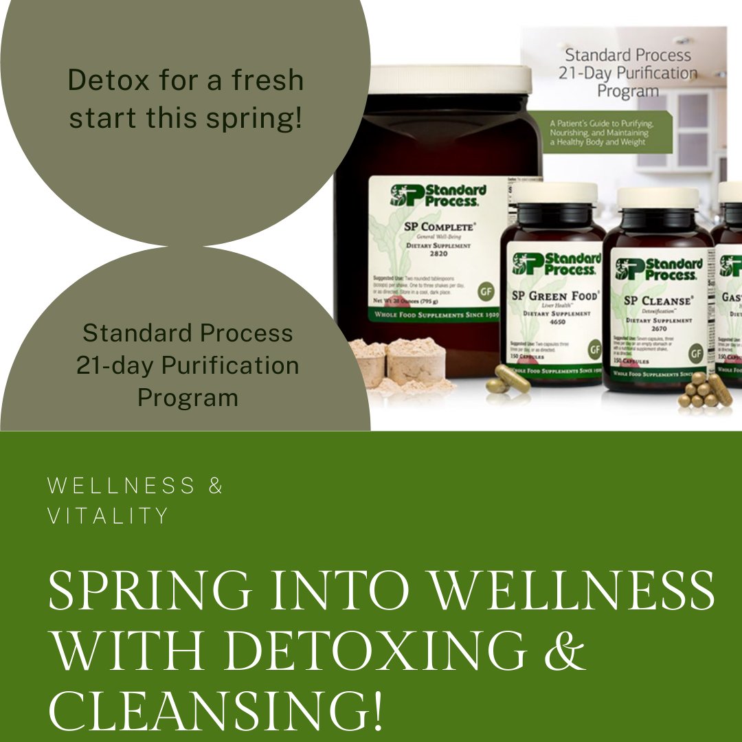 spinalbosler's tweet photo. As nature blooms anew, let's mirror its freshness within ourselves. Embrace the season of renewal by detoxing and cleansing your body with the Standard Process 21-Day Purification Program.ย
Feel free to message us for more information! https://t.co/MhKz8fU9jOย
ย #standardprocess https://t.co/GpkKezslFo