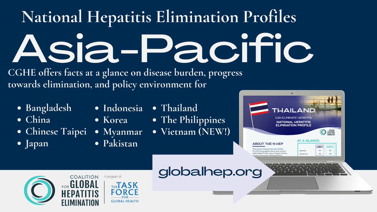 It's time for #APASL 2024, and we want to make sure you know about our N-HEP profiles for countries in the Asia-Pacific region, including a new one for Vietnam! Visit buff.ly/3TBSRXv to view and download any of our country profiles.