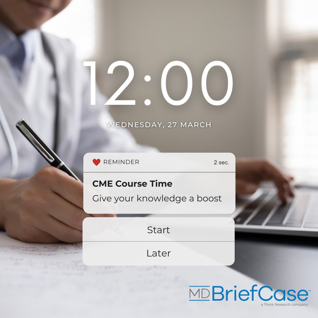 MDBriefCase's tweet photo. Access hundreds of free CME courses with MDBriefcase and enhance your knowledge to improve patient care. Sign up now: https://t.co/80TOYn8ap2
#CME #MedEd #CMECourses #Doctor #patientcare #knowledge #medicalstudent #physician #Mainpro #CCCEP #AccreditedCME https://t.co/CSV6kPmma8