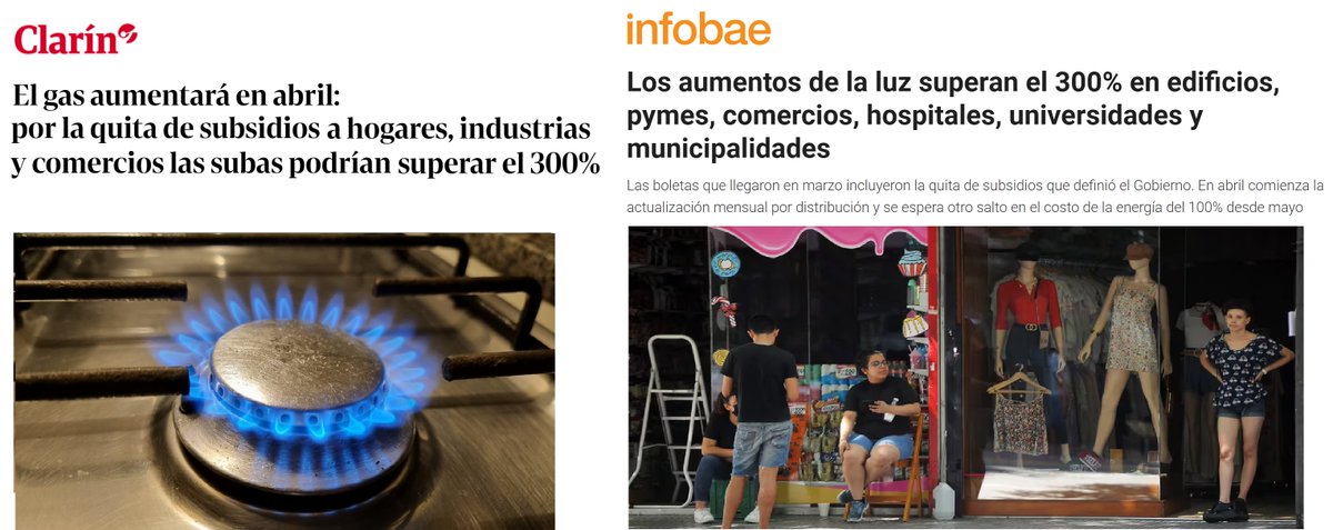 Mientras derrumba el consumo y pulveriza los salarios, Milei fija aumentos de luz y gas impagables.

Este #Tarifazo solo beneficia a sus socios de las empresas energéticas y a los acomodados de CABA.

Están condenando a las familias, a los comercios y a las pymes a la quiebra.