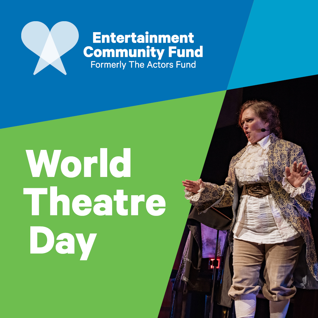Happy #WorldTheatreDay! We are so proud to support such a creative and inspiring community. Please join us in celebrating the joy of theater on this special day and view this year’s message on the importance of the art form at world-theatre-day.org.