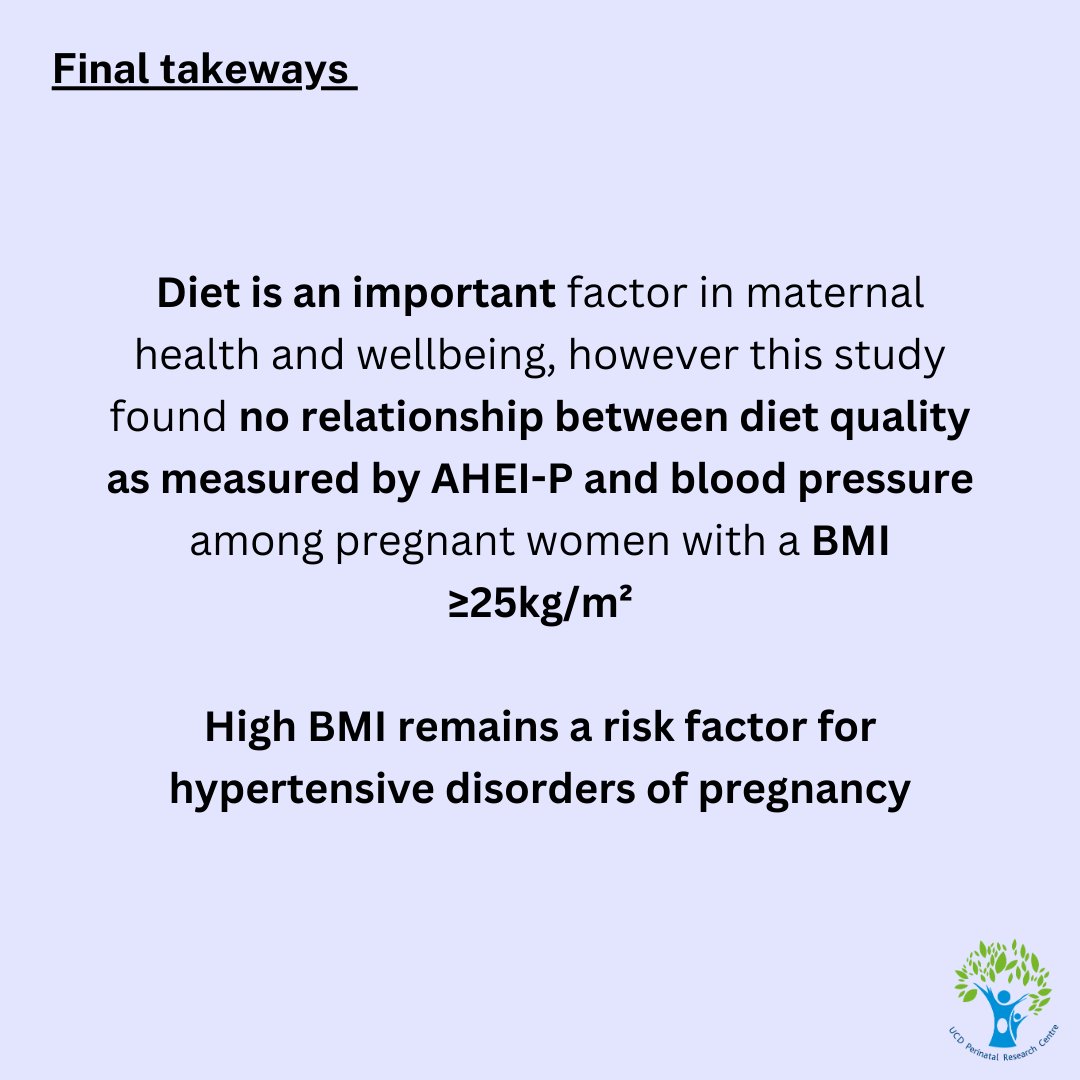 🏆New Publication on Diet quality and blood pressure among pregnant women with overweight or obesity @sorchalynch1 @ProfFMcAuliffe @SLK_RD @eileenobrienRD @emmahokey @GraceMealy @ucddublin