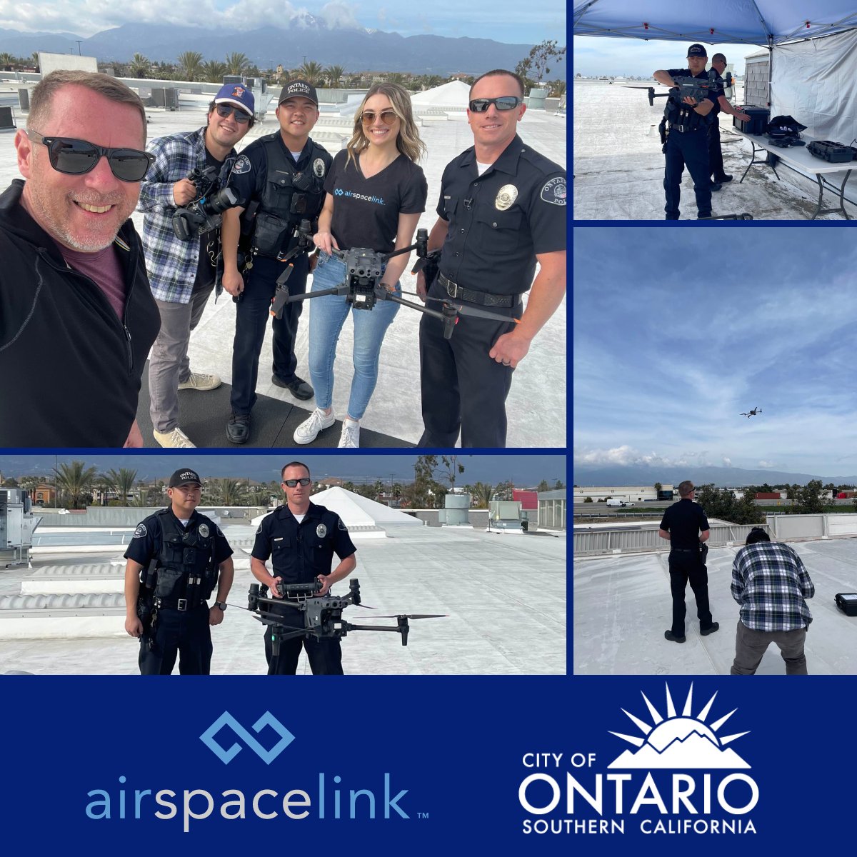 AirspaceLink (@airspacelink) on Twitter photo Cities are using #drones to enhance public safety efforts, led by #AirspaceLink's AirHub® Portal, aiding quick flight approvals on missions. The <a href="/CityofOntario/">City of Ontario</a> and <a href="/OntarioPD/">Ontario Police Department</a> set an example with drones aiding police response. Explore their FlySafe Program: hubs.la/Q02qX5ly0 Cities are using #drones to enhance public safety efforts, led by #AirspaceLink's AirHub® Portal, aiding quick flight approvals on missions. The <a href="/CityofOntario/">City of Ontario</a> and <a href="/OntarioPD/">Ontario Police Department</a> set an example with drones aiding police response. Explore their FlySafe Program: hubs.la/Q02qX5ly0