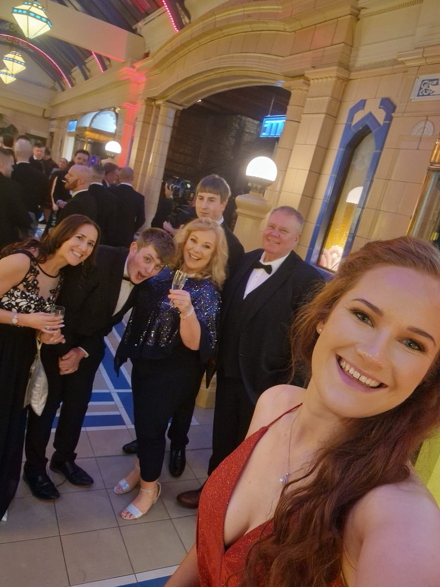 mossend3's tweet photo. Dont we scrub up well?  &amp; we won an award #RRBA24  @printerjayne voted Lancshire business best Family's business.  Not too many celebrations on the night, due to it being laming time. https://t.co/Vczwoon5X5