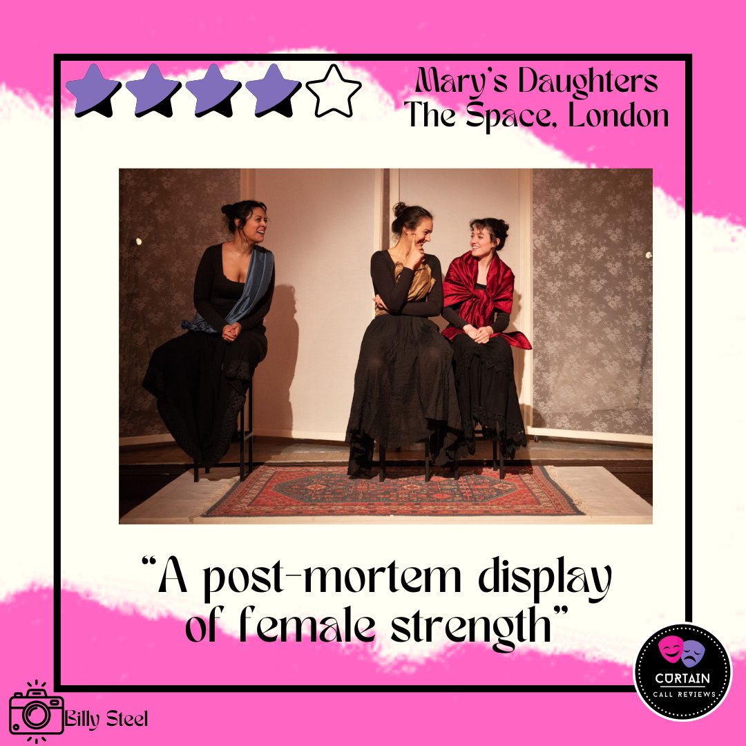 Curtain_CallRev's tweet photo. 🎭REVIEW🎭 - "A post-mortem display of female strength"
Read Ryan's full review of Mary's Daughters at @SpaceArtsCentre here:
https://t.co/UJ1spKnJjH https://t.co/qrnlDnFU3L