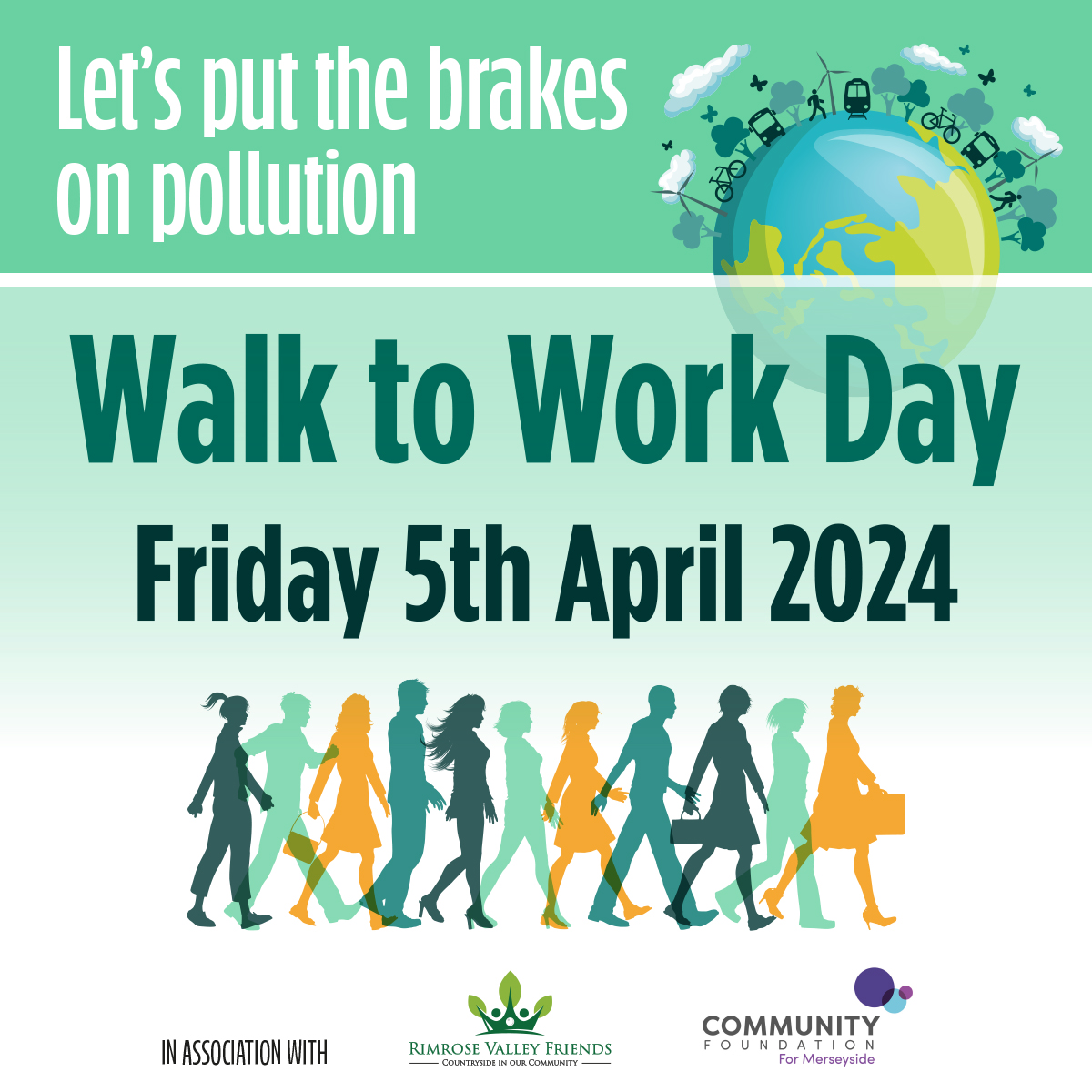 At Easter our roads get quieter but lots of us still have to work. Why not make them EVEN QUIETER next Friday 5th April National #walk to Work Day! Too far?? Walking to catch the bus or train still counts! Help make our air cleaner and maybe you'll get a taste for it? 💚