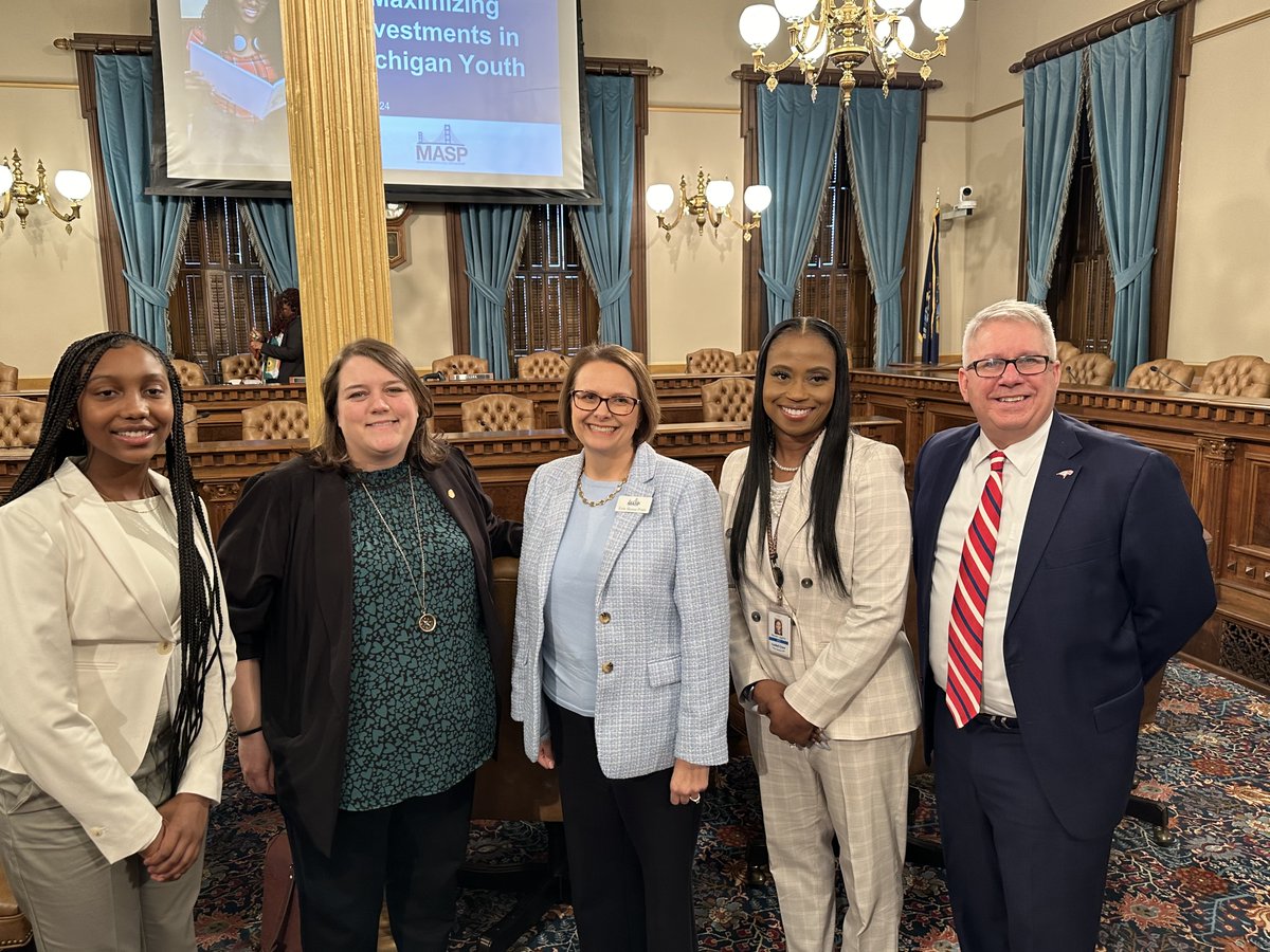 We were thrilled to present to the House Appropriations Subcommittee on school aid and education. Thank you to State Representative Regina Weiss for the invitation!