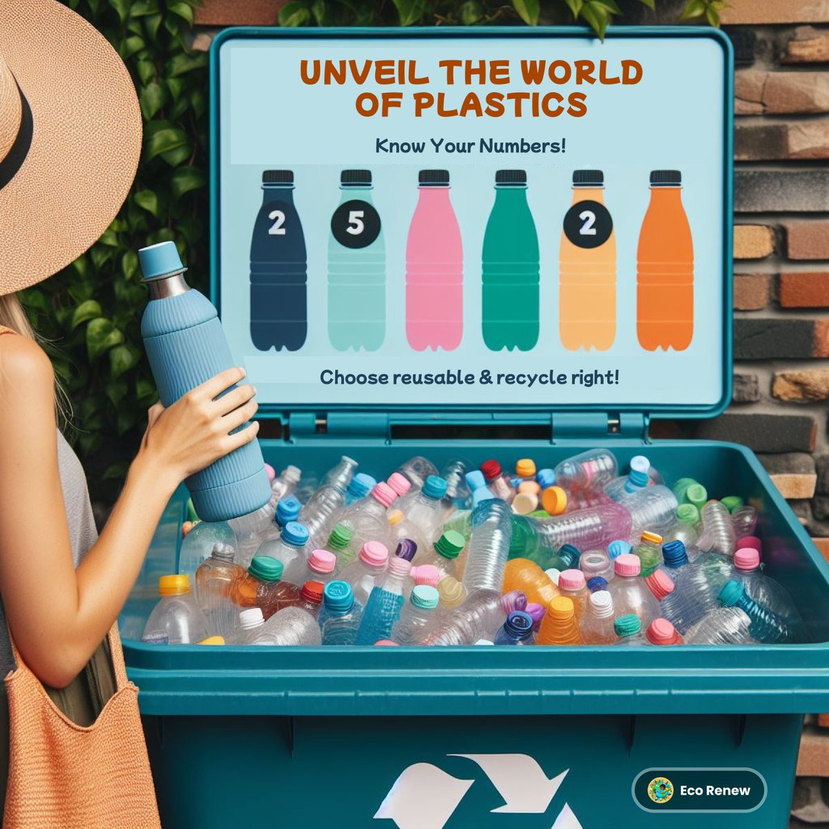 Unveiling the World of Plastics: Know Your Numbers!♻️
🧵A thread on Plastics That Are Safe for You and the Planet.

🌍 #PlasticPollution #EcoAwareness #Ecorenew
