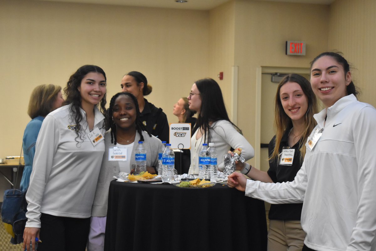 VCU_SASS's tweet photo. Thank you to all our guests and student athletes that made it to the BoostHER Leadership Event last night! #WomenEmpowerment https://t.co/BWQZNf4lE6