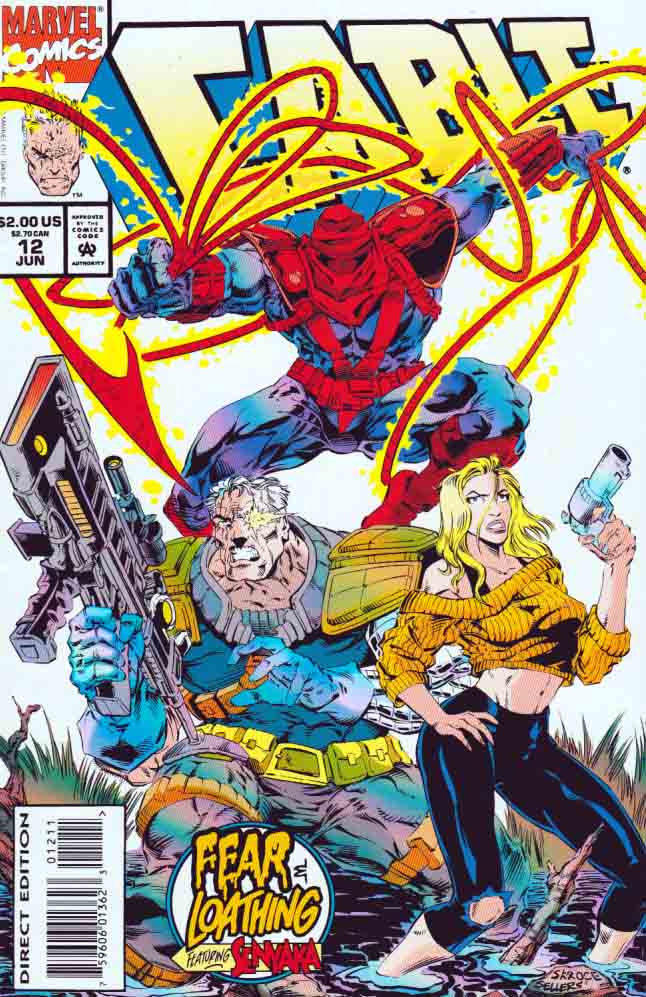 #Cable #12 (1994) #ScottLobdell Story, #MikeSMiller Pencils, #SteveSkroce Cover Art, #DeathofSenyaka Fear and Loathing 1/3: 'The quick and the dead'.  rarecomicbooks.fashionablewebs.com/Cable.html#12  #RareComicBooks #KeyComicBooks #MarvelComics #MCU #MarvelUniverse #KeyIssue #VintageComicBooks