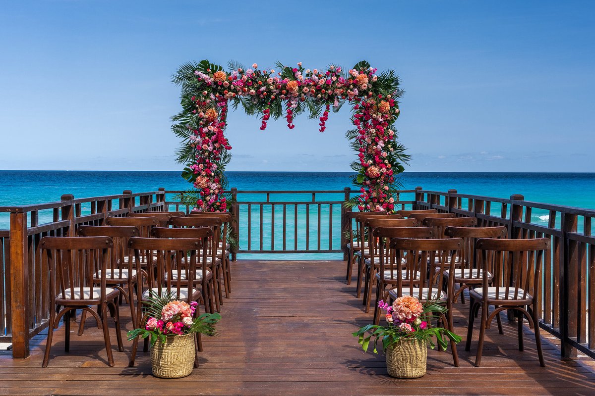 The beginning of a beautiful journey. #SeadustCancun #WeddingWednesday