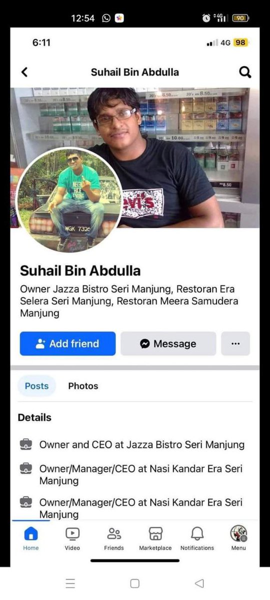 mynewshub's tweet photo. Mamak yang admin viralkan pagi tadi...dah kena mengadap ...tapi tiba-tiba mengaku FB kena hacked...siap sumpah junjung Al- Quran ... kalau kau menipu...sah kena makan sumpah nanti https://t.co/0uKq0mByDk