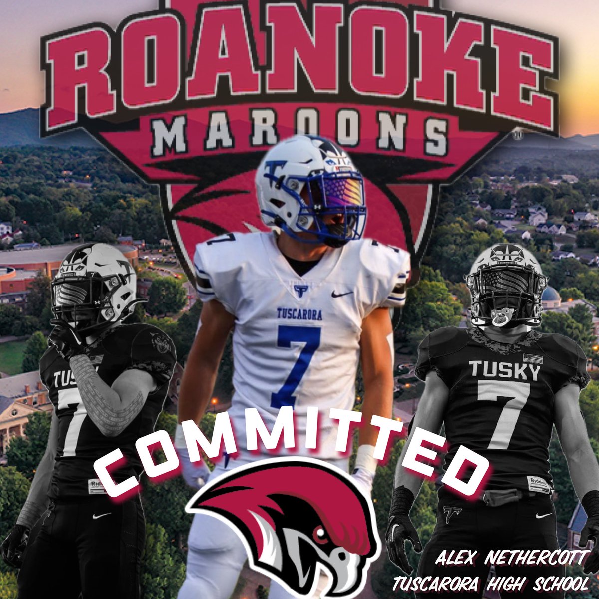 Committed. ✅ #GoNoke  <a href="/CoachGiancola/">Mike Giancola</a> <a href="/BryanStiney/">Coach Stiney</a> <a href="/DaveNitta/">Dave Nitta</a> <a href="/CoachT_59/">Jared Toler</a> <a href="/RoanokeFB/">Roanoke College Football</a>
