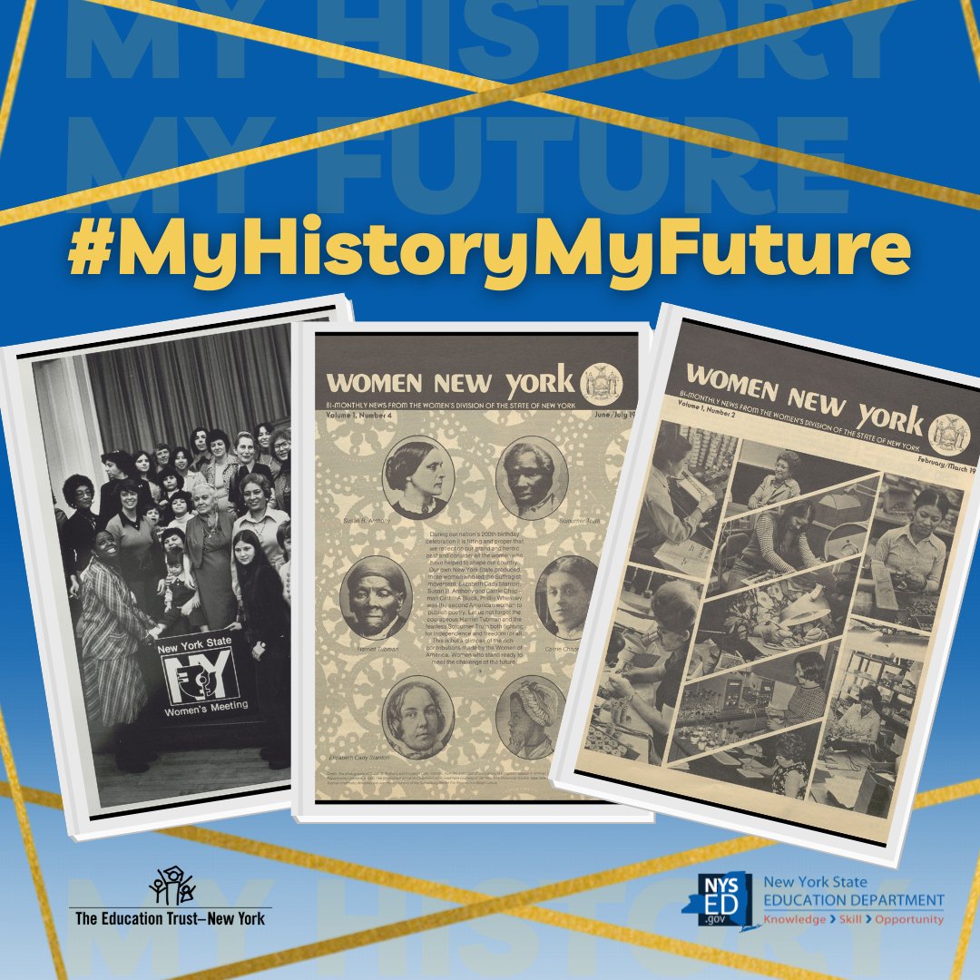 Educators, use these #WomensHistoryMonth primary sources and learning activities from @nysarchives, then empower students to share reflections. bit.ly/3TTihRK #MyHistoryMyFuture @LuckyMamaJ @NYSEDNews @NYSLibrary @NYSHistorian