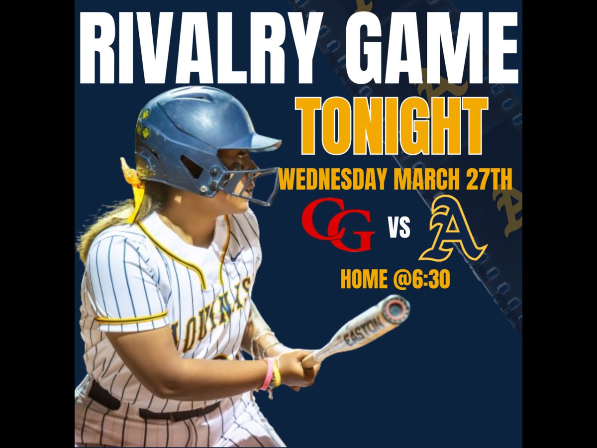 RIVALRY ALERT ‼️
🆚 Cardinal Gibbons
⏰ 6:30
📍STA