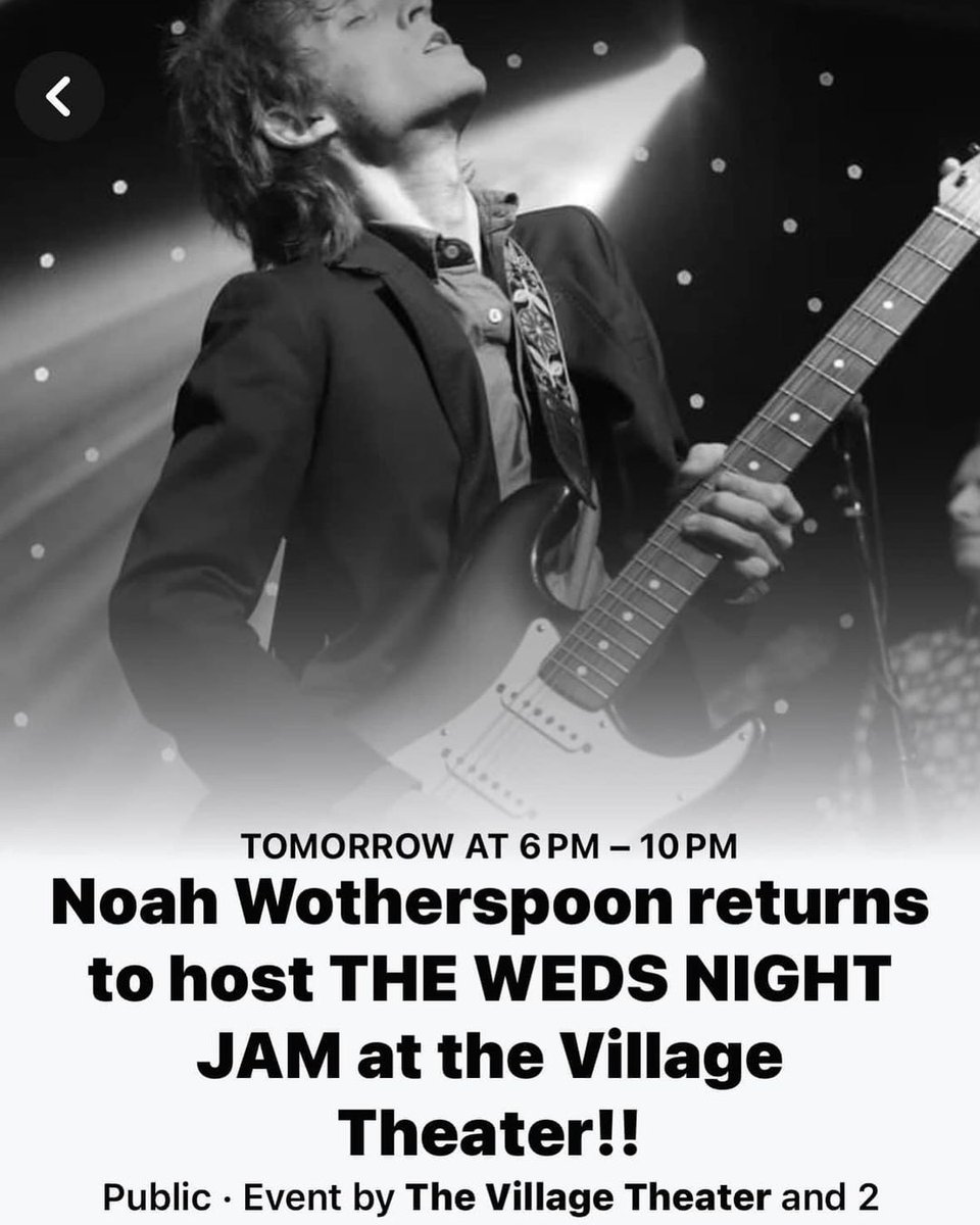 Tonight Tonight Tonight!!!!!  See you at the Village Theater!