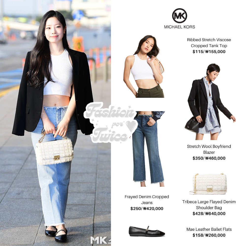 #DAHYUN 
•240327• Dahyun GIMPO Airport Departure to Japan 🇯🇵

• #MichaelKors •

@JYPETWICE @MichaelKors 
#TWICE #트와이스 #김다현 #MichaelKorsxDahyun #DahyunGlobalAmbassador #TribecaByKors