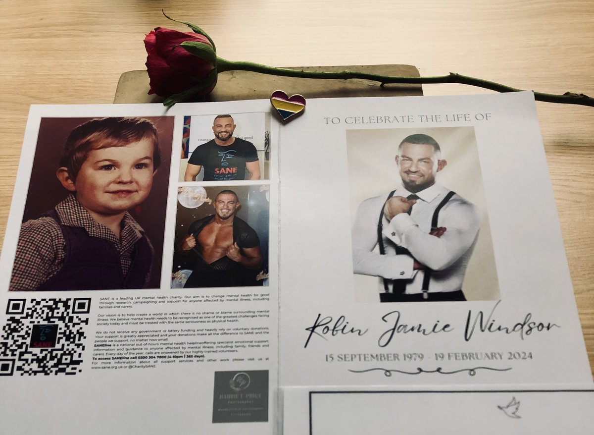 Such a beautiful send off for @Robinwindsor yesterday. His family and loved ones did him proud. The eulogy by @Reallisariley was epic; powerful, and so fitting. Rest well my lovely friend. 💔