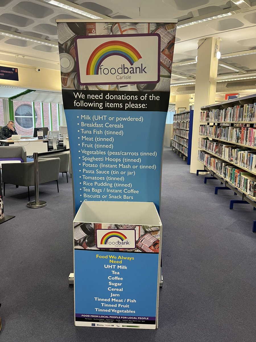 Thank you @Cumblibraries for an inspiring visit to Carlisle and Workington Libraries. This is a library service firing on all cylinders and full of ambitious plans for the future. I look forward to visiting again in a year or so to admire all the developments!