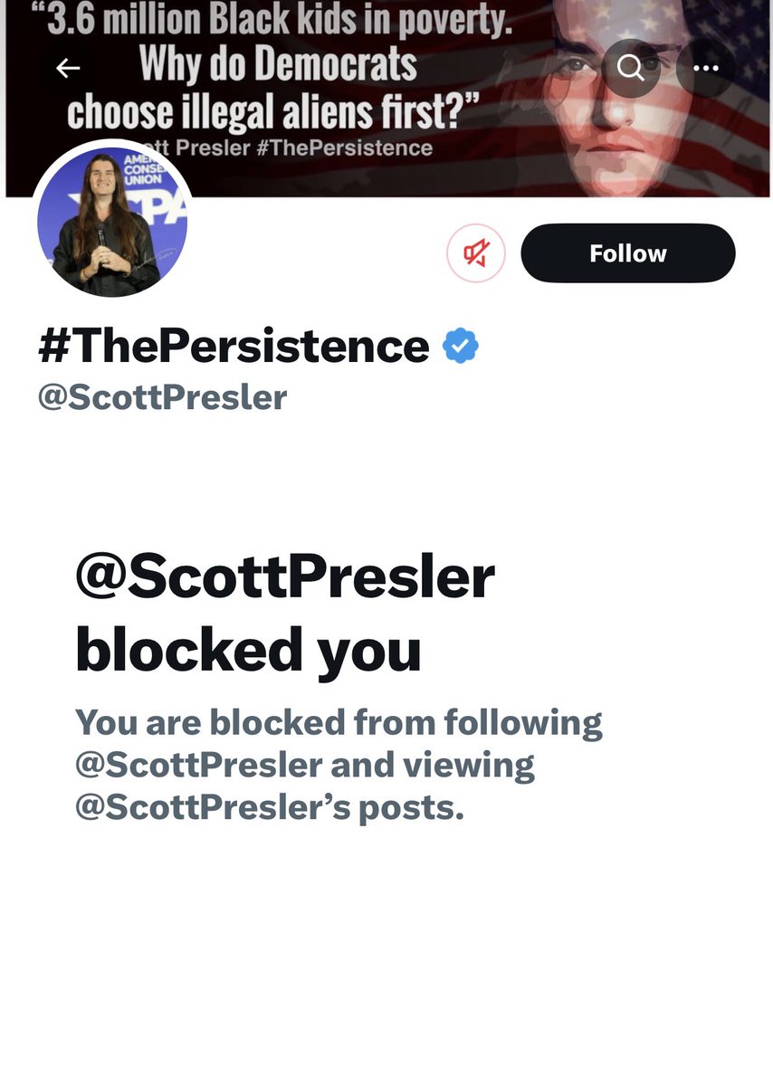 @BrianFerence1 🚨This guy is blocking all MAGA Patriots just for supporting our Constitutional Rights to have a FAIR and TRANSPARENT ELECTIONS! Where's the American pride in voting in person, one day vote, no ballot harvesting and no mail in ballot. Only those people who have a special needs…