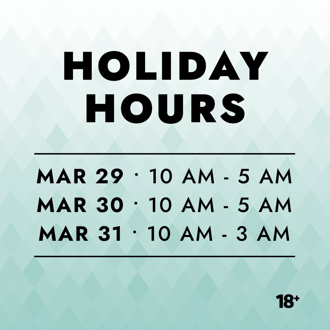 Looking for plans this Easter weekend? Grab some-bunny and hop on down to the Casinos of Winnipeg! 🐰🎰

ow.ly/P9Ev50R3n1K

18+ Enjoy Responsibly