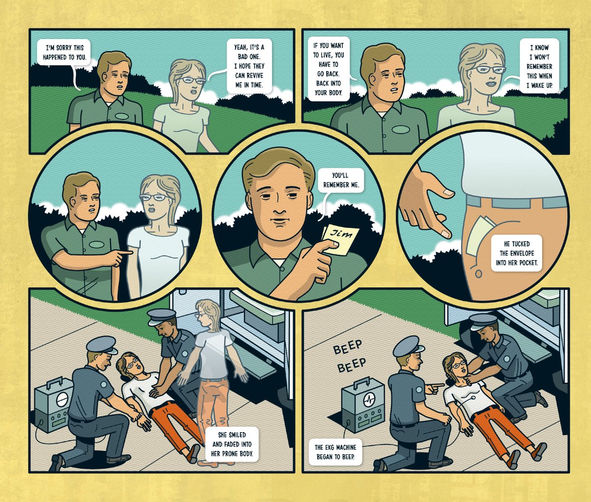 topshelfcomix's tweet photo. Peek into IN PERPETUITY by Peter and Maria Hoey!
"The Hoey siblings (THE BEND OF LUCK) twist pulp fiction into Lynchian strangeness in this savvy noir thriller set in the land of the dead."-Publishers Weekly
On sale April 16th: https://t.co/ggLPkijwJM
#InPerpetuity @CoinOpBooks https://t.co/Y9mWQ7EA9D