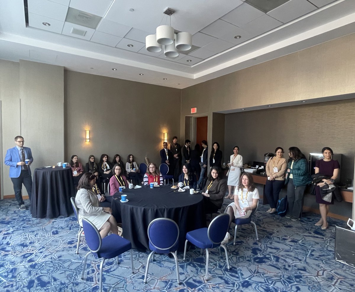 IranPathAssocNA's tweet photo. Our favorite time of the year - getting to connect again in person at our annual reception @TheUSCAP!

Dr. Maleki took us on a journey through the history and future of cytology, and we congratulated Drs. Azimpouran and Mirzabeigi with our 11th annual trainee research awards. https://t.co/x4g4vCpAHM