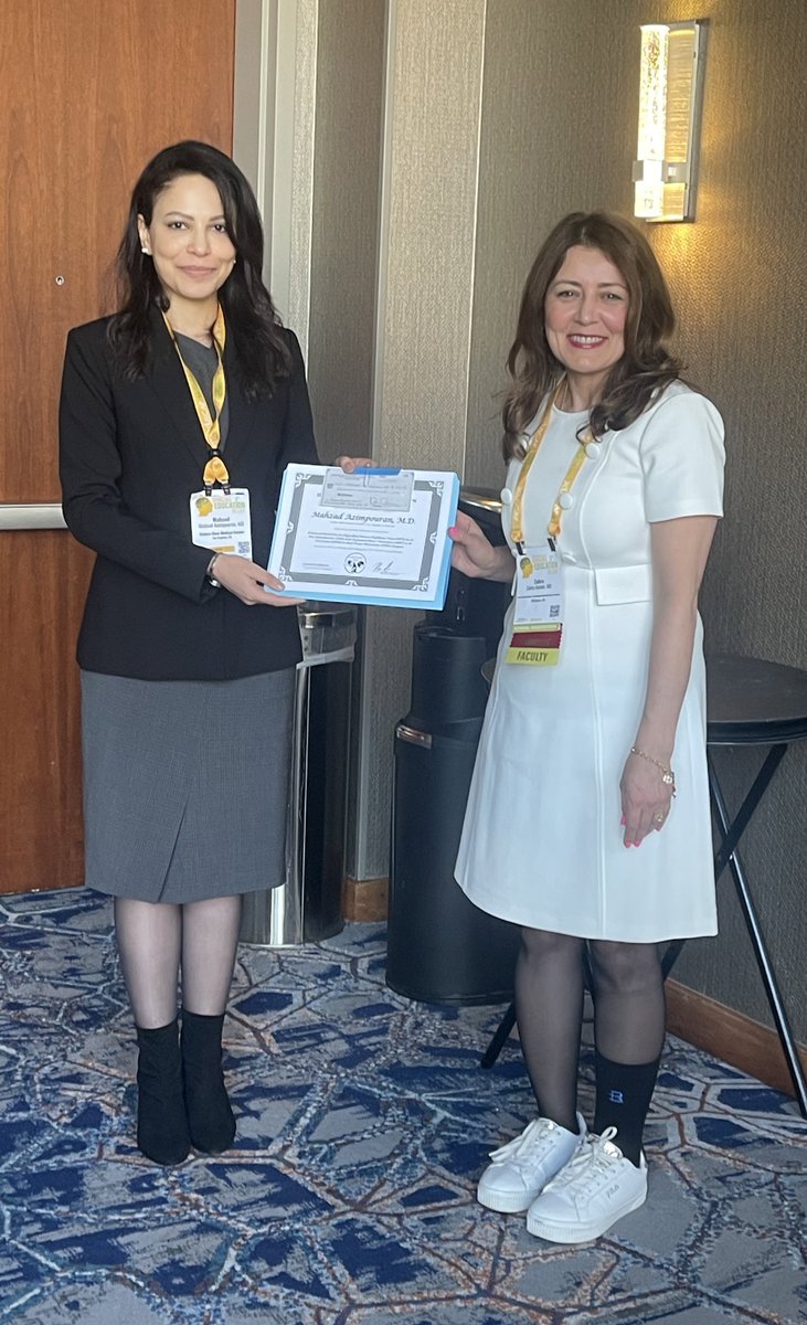 IranPathAssocNA's tweet photo. Our favorite time of the year - getting to connect again in person at our annual reception @TheUSCAP!

Dr. Maleki took us on a journey through the history and future of cytology, and we congratulated Drs. Azimpouran and Mirzabeigi with our 11th annual trainee research awards. https://t.co/x4g4vCpAHM