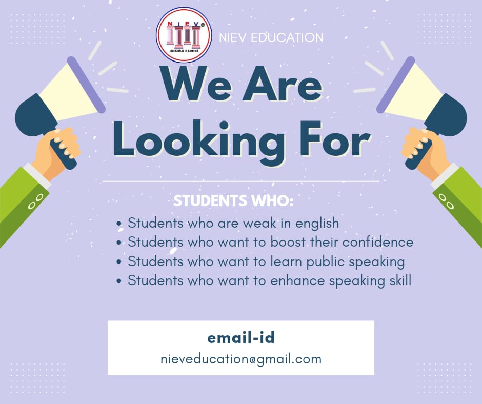 NievEducation's tweet photo. "From Words to Opportunities: Learn English Now."#niev #english #institute https://t.co/vXPNhXNFxY