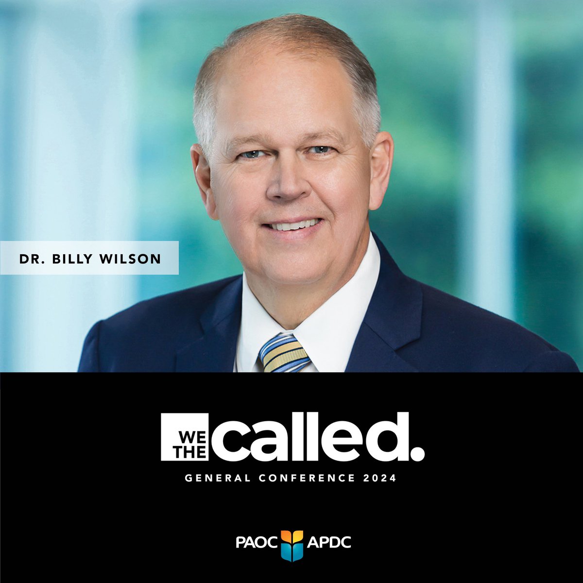 thepaoc's tweet photo. Join us in person or on live streaming May 13-15, 2024!
General Conference 2024’s keynote plenary speaker is Dr. Billy Wilson. Visit https://t.co/nJke28xZno for more details and registration. The early bird deadline ends March 31 at midnight. #WeTheCalled #GC2024 #PAOC24 https://t.co/zHw34uyNF8