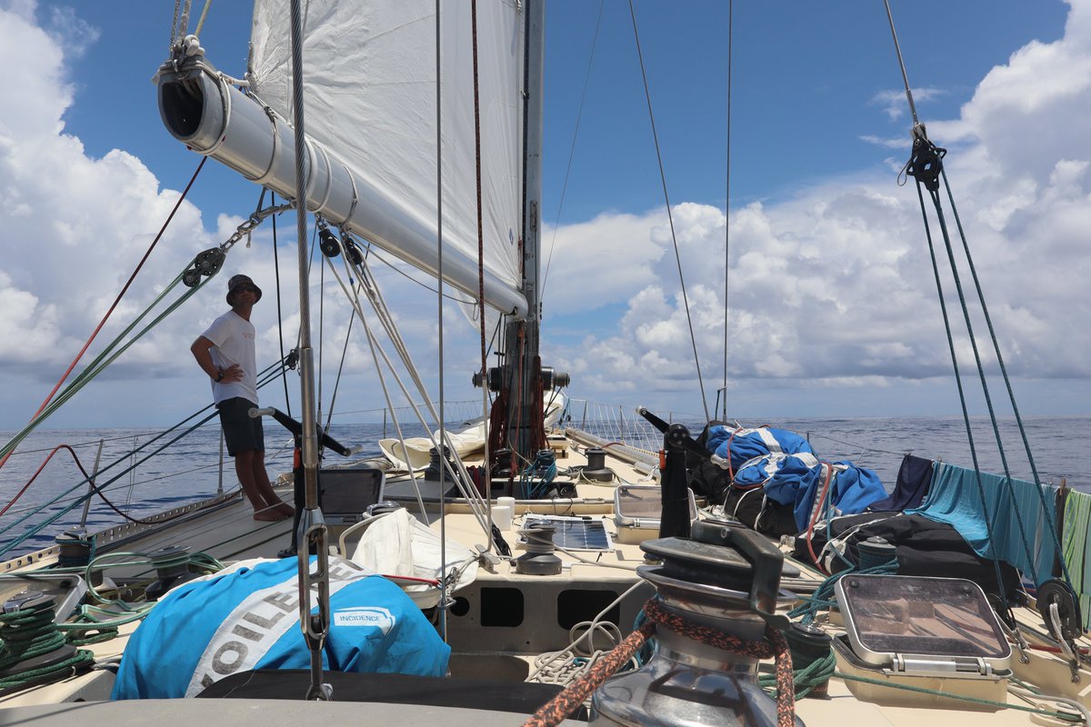 Retrouvez le dernier message du bord de Marie Tabarly sur notre page Facebook : 

Ici 📲 bit.ly/3VAZlsh

#OceanGlobeRace