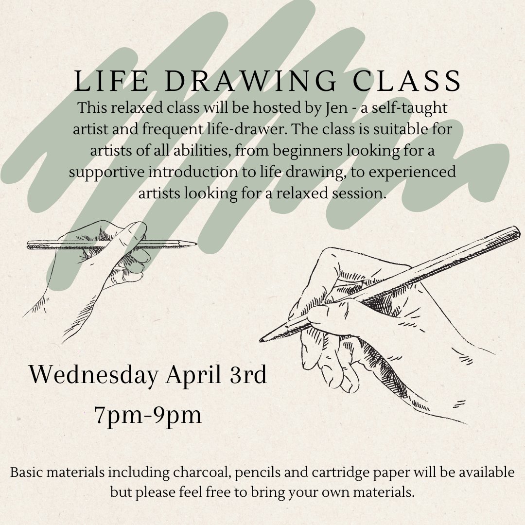 TheElephantInn's tweet photo. We are very pleased to announce that we will be hosting our first Live Drawing Event at The Elephant!

Hosted by the wonderful Jen McAlister, this class will be suitable for all abilities and basic materials will be provided!

Book your tickets here- https://t.co/znL3jXxehb https://t.co/bjzX9PJqdY