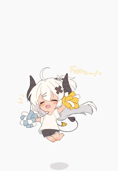 Cheering for you through the week! #Vtuber ✕ #ENVtubers 
