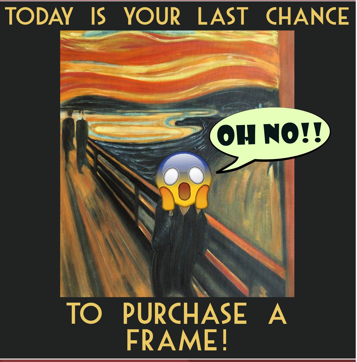 Today is the last day to purchase your artwork! Please click the link to view and purchase! artomestore.com/collections/le…