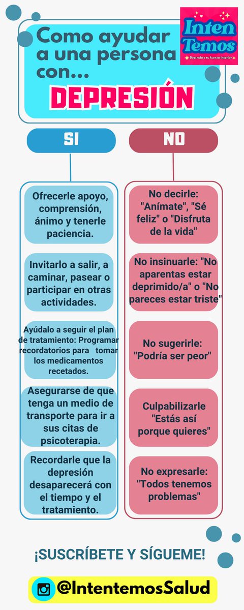 INTENTEMOSSALUD's tweet image. #IntentemosSaludMental #EmocionesSaludables #BienestarEmocional #SaludMental #CrecimientoPersonal #TerapiaYBienestar #Consejos #FortalezaEmocional #PsicologiaEmocional #Reel #Depresión #Viral #DesarrolloPersonal #Reflexion #Amor #Motivación #Psicologia  #Salud #Vida #Aprendizaje