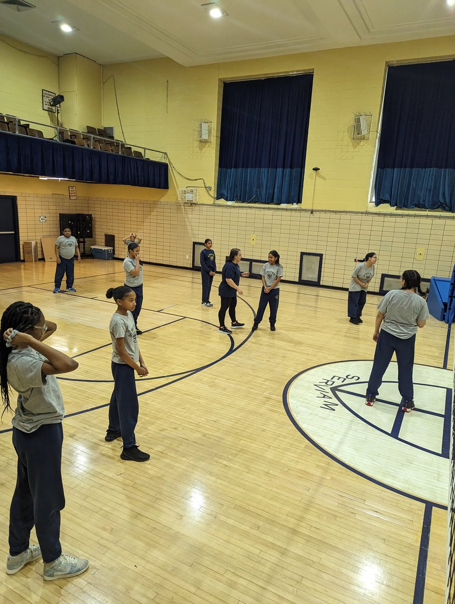 A video shoot is a great excuse to start a volleyball 🏐 game at @SPN_NWSBX These future champs look great! #CatholicSchools #CatholicEducation