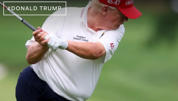 ⁦<a href="/realDonaldTrump/">Donald J. Trump</a>⁩ Look at this hog!