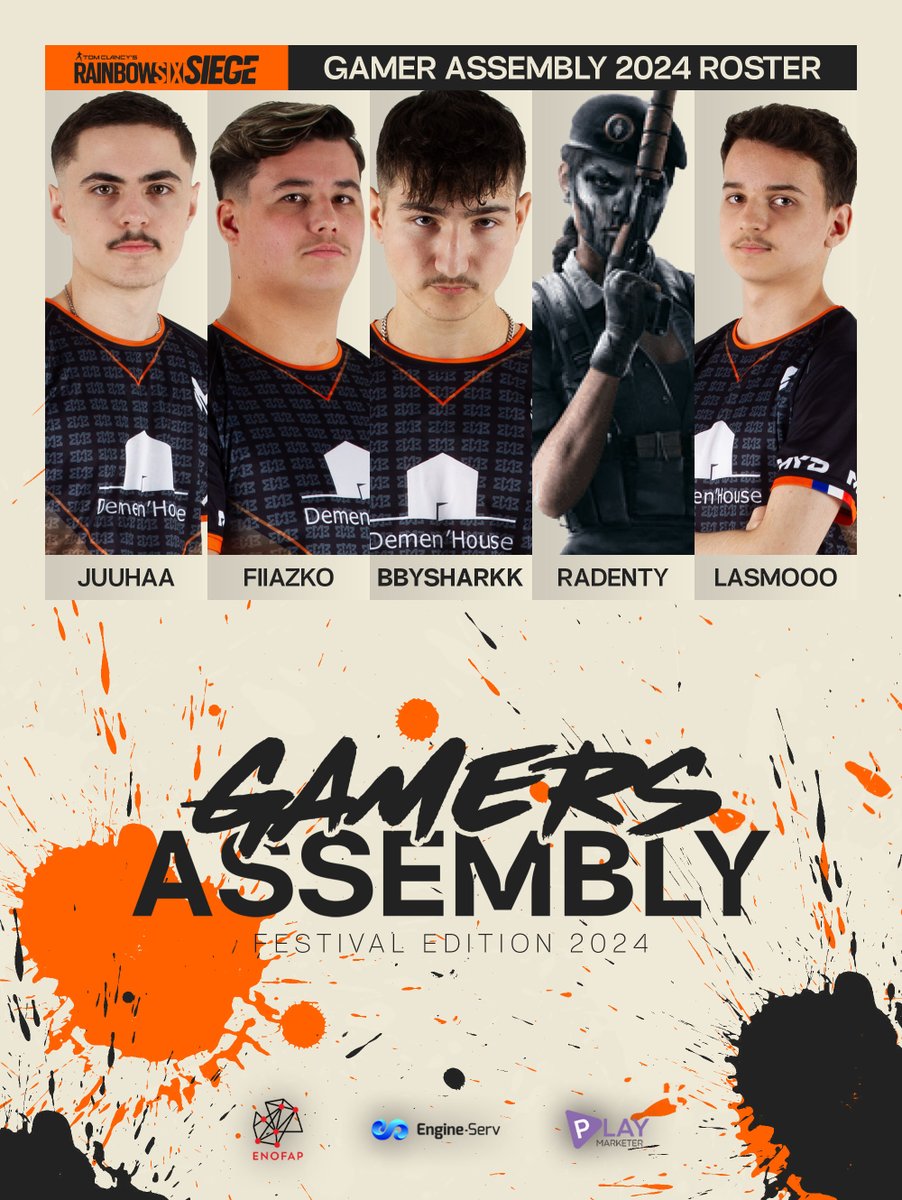 teamMYD's tweet photo. GA 2024 👏

Comme vous l'avez peut-être deviné, MYD sera présent pour cette @GamersAssembly !

Pour nous représenter, notre équipe R6S sera présente. 💪

#MYDominate #R6S #esport https://t.co/4QKHu5nXnn