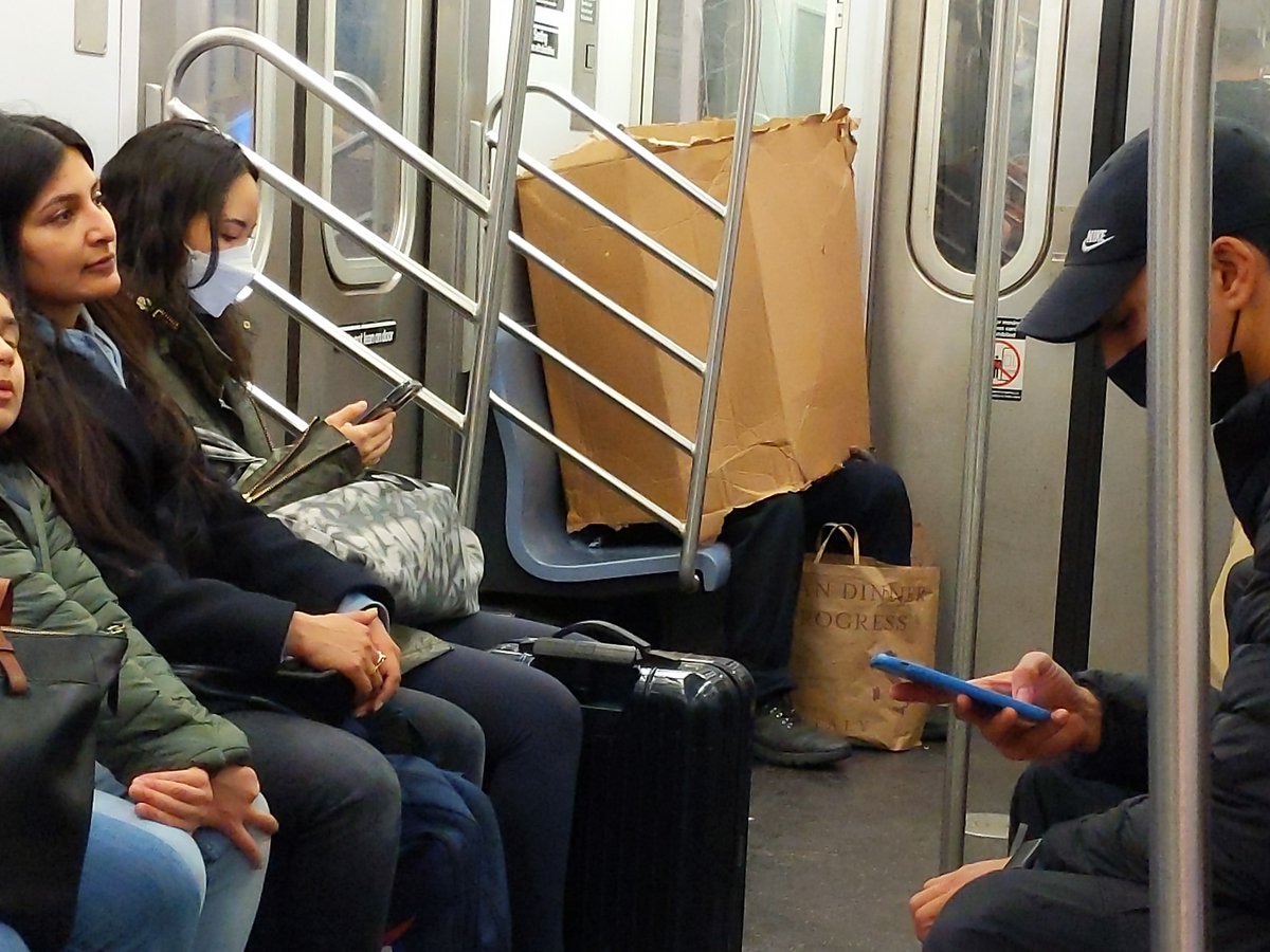 One day on the subway