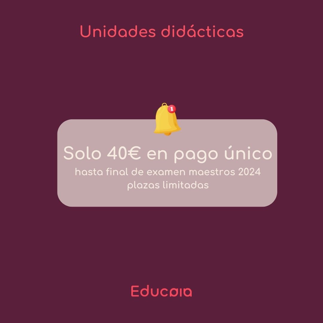 educaia_'s tweet photo. Haz magia en tu aula con Educaia! Descubre nuestras unidades didácticas personalizadas y crea una experiencia educativa única en menos de 5 minutos. 🎩✨
#VentajaEducaia🦉
¡Solo 40€ hasta el examen 2024!
🔗https://t.co/8V6c3CU9fM https://t.co/fJkxyFQB2I