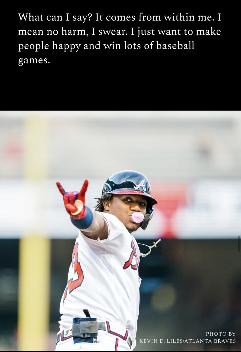 emmaricetanner's tweet photo. Braves Country couldn’t love you more if we tried, @ronaldacunajr24 ! #BraveForLife #MVP https://t.co/KWJC9LO4oP