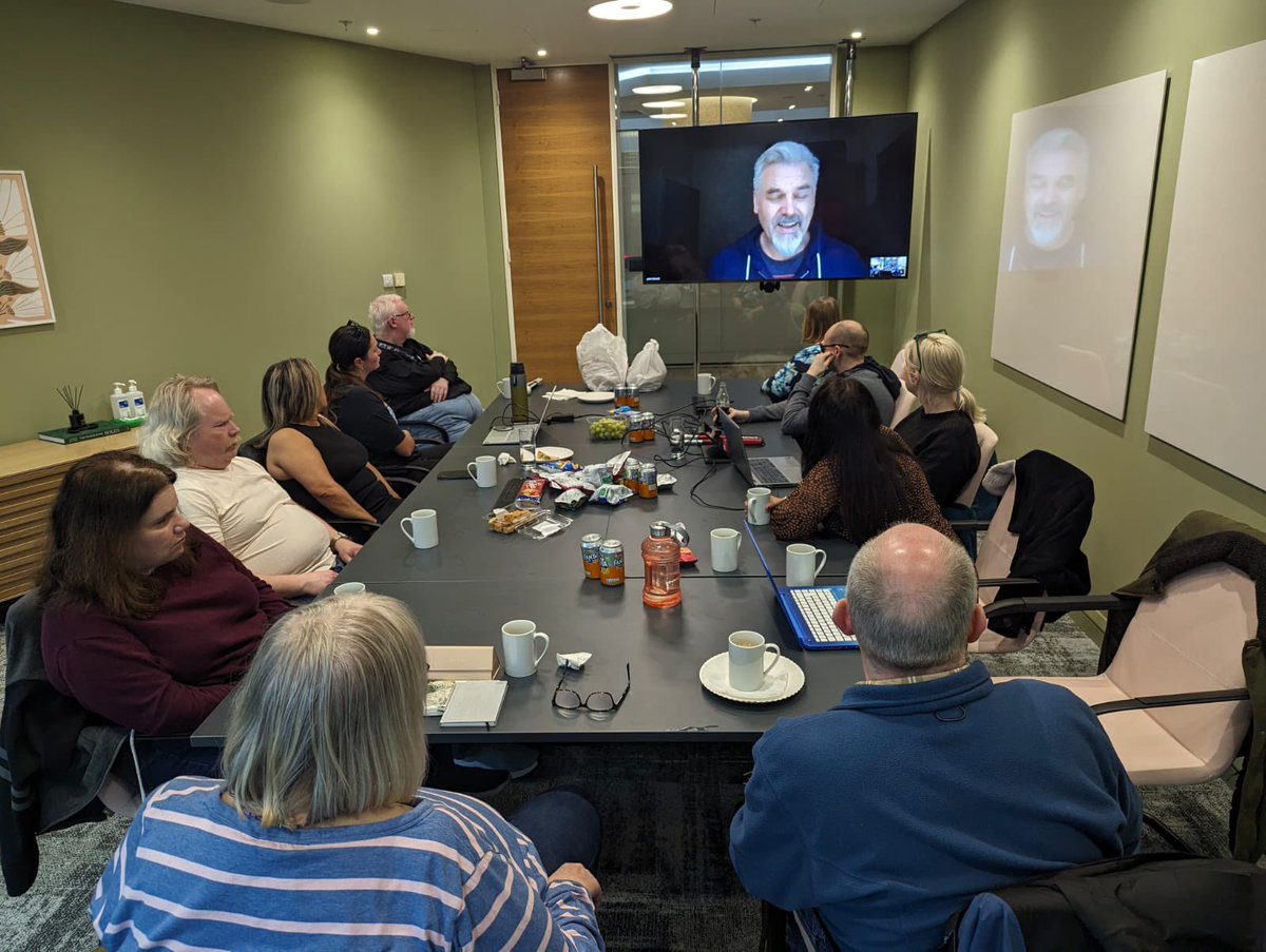 <a href="/gavinneate/">Gavin Neate</a> then joined our Birmingham and Black Country <a href="/SLCouncils/">Sight Loss Councils</a> meeting to discuss the expansion of <a href="/WelcoMe_Users/">WelcoMe Community</a> into the Midlands. Lots of questions asked and the team are looking forward to trialing #WelcoMe at <a href="/currys/">Currys</a> stores. #MakeRetailAccessible #Inclusion