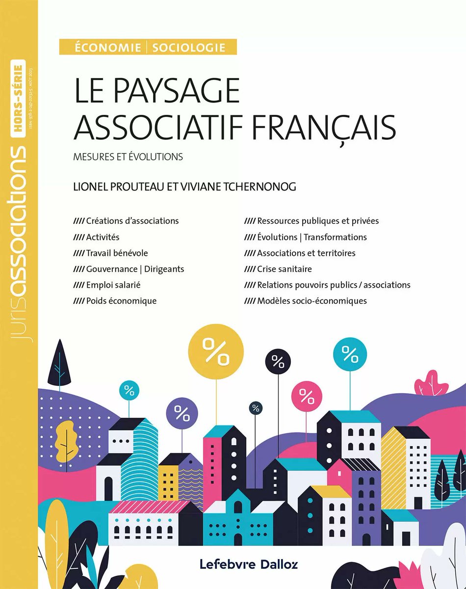 🎙️ Mathilde Renault Tinacci (INJEP) participe aujourd'hui au colloque "Le paysage associatif français : 20 ans d'observation" et interviendra sur les modèles socio-économiques des associations