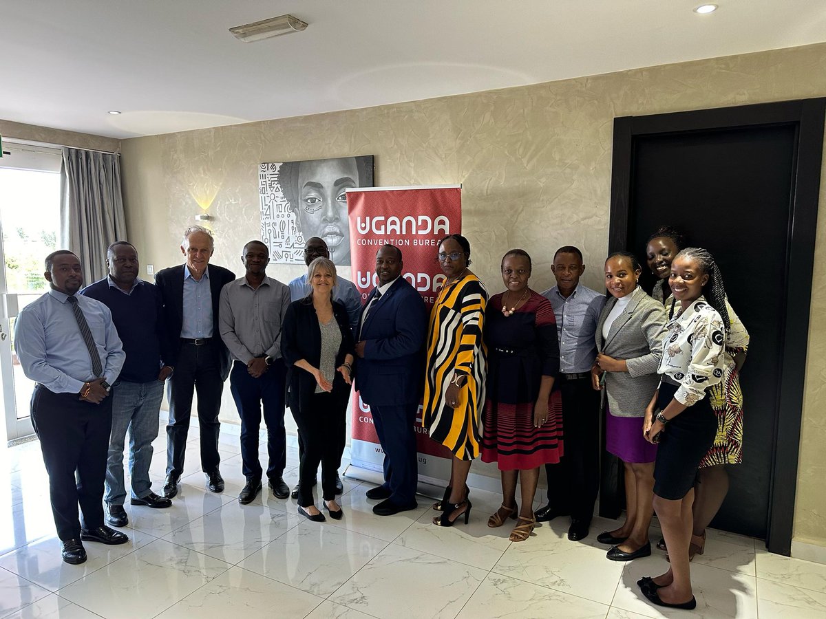 AfricaTembelea (@africatembelea) on Twitter photo #MICENews UTB - Uganda Convention Bureau together with Consultants Collete and <a href="/RickbTaylor/">Rick - The Business Tourism Company Consultancy</a> met the UACII Board together with a representative of <a href="/PSF_Uganda/">Private Sector Foundation Uganda</a> & Mastercard Foundation to share the 🇺🇬 #MICE strategy road map. Partnerships & collaborations set a firm future for MICE #MICENews UTB - Uganda Convention Bureau together with Consultants Collete and <a href="/RickbTaylor/">Rick - The Business Tourism Company Consultancy</a> met the UACII Board together with a representative of <a href="/PSF_Uganda/">Private Sector Foundation Uganda</a> & Mastercard Foundation to share the 🇺🇬 #MICE strategy road map. Partnerships & collaborations set a firm future for MICE