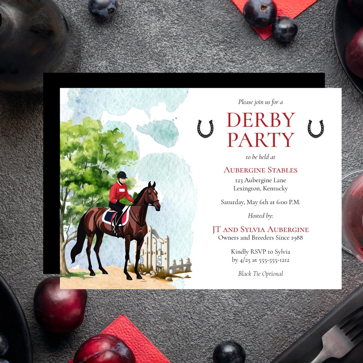 Holiday_Hearts's tweet photo. Elegant Jockey and Race Horse Derby Party Invitation
https://t.co/2s7gLDpcxL
#horseracing #derbyparty #equestrianinvitation #equestrianracing #equestrianevents #horses #horseandjockey #horsejockey #racingevents #horseshoe #derbyday #derby #zazzlemade #holidayheartsdesigns https://t.co/H1ncR7BX5R