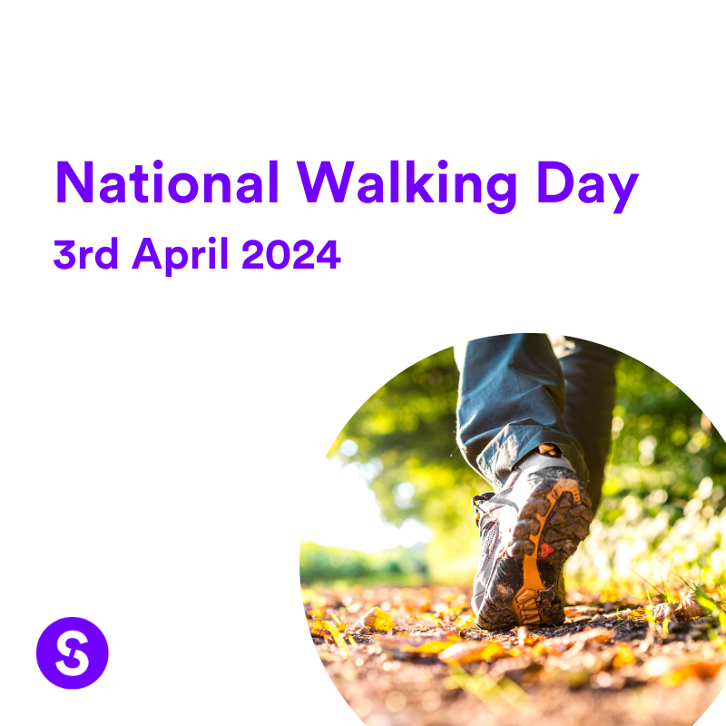 Today is National Walking Day, a day to celebrate the power of walking for your health! 🚶‍♂️ Walking is an important part of better health and well-being, not only for heart health and physical health, but mental and emotional health as well. #nationalwalkingday #healthylifestyle