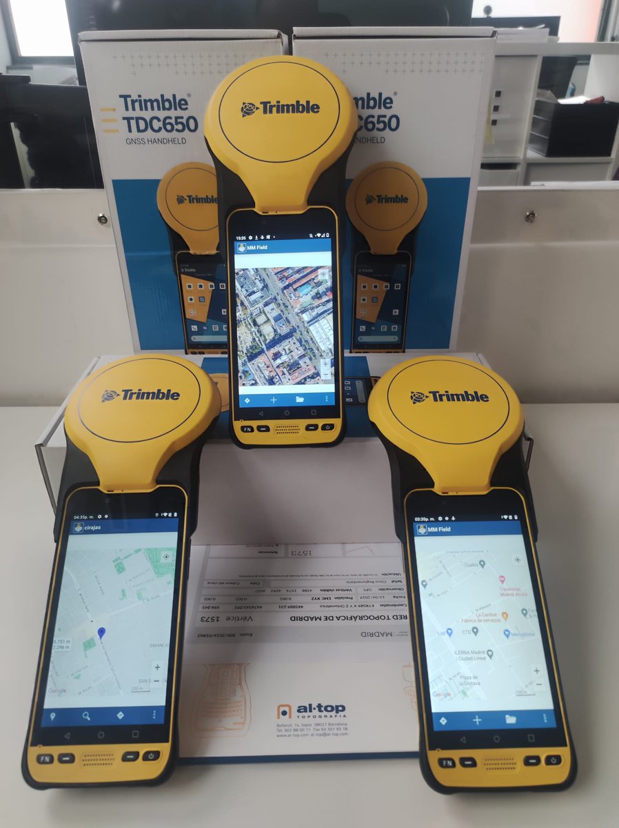 AltopTopografia's tweet photo. Catastro, inventarios agrícolas y forestales, auditorias de ayudas PAC será realizado por los receptores GNSS de mano Trimble Inc. TDC650. GRACIAS POR VUESTRA CONFIANZA
Más info en: https://t.co/0PkhlJLeWl
#Altop #Trimble #MappingGIS #GIS #confianzaGPS https://t.co/NbUbalKog2