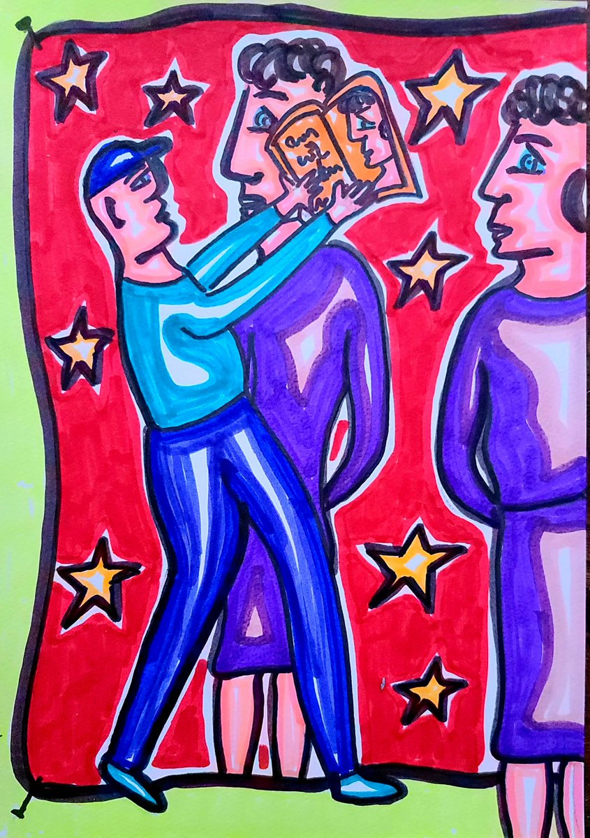 JBFrancois2022's tweet image. Tu es ma star 🌟
@JBFrancois2022 2024 format 29,7x42cm marqueurs
#panting #artsingulier #contemporaryartist #ArtistOnX #artgallery #storie #star like