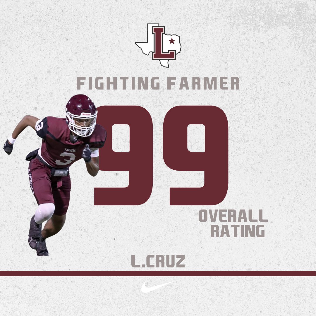 🚨Fighting Farmer 🧑‍🌾 Performance🚨 Our first two Fighting Farmers have joined the squad, elevating to a 99 Overall Rating! RB @D1TEE6 | 26' WR @LorensoCruz13 | 26' These two young men have not only met but exceeded the standards we hold in trust and accountability. Their…