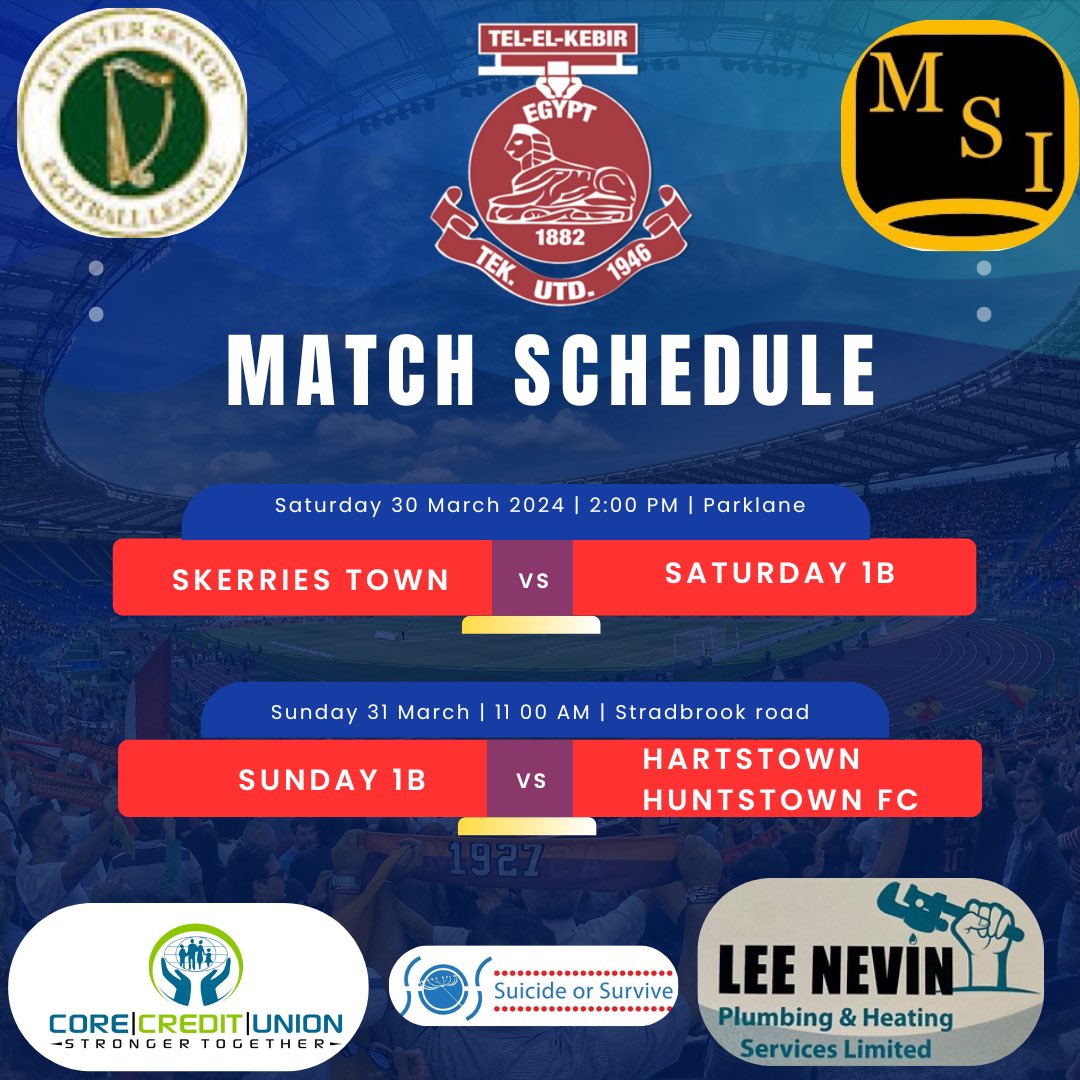 ⚽️⚽️ WEEKENDS FIXTURES ⚽️⚽️